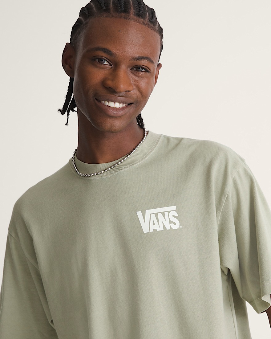Sano TShirt VANS Soft Sage Green ALT4