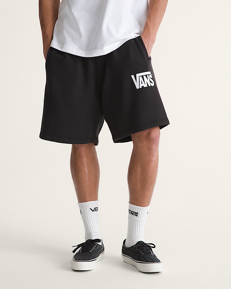 Stretch Logo Fleece Shorts VANS Black ALT2
