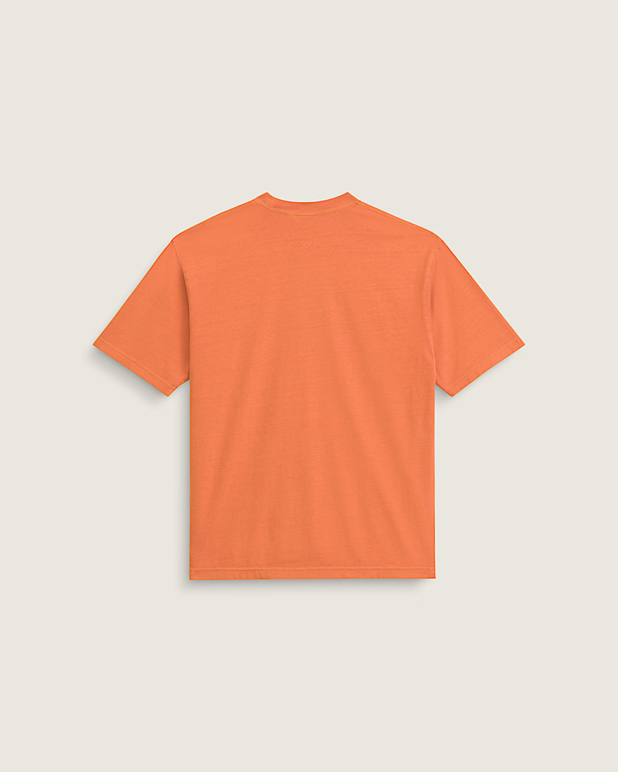 Premium Loose Fit TShirt VANS Sunset Orange ALT1