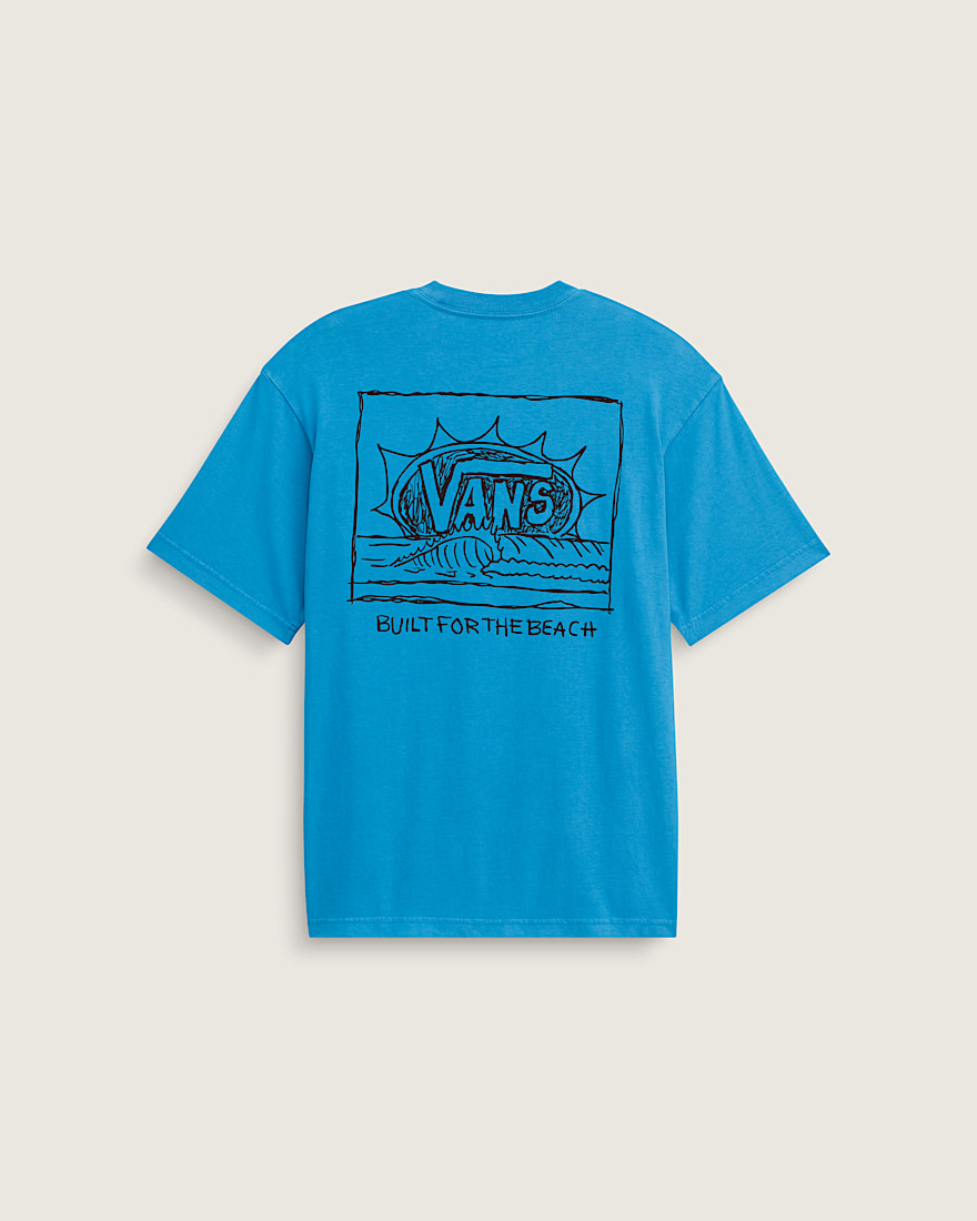 Bright Day TShirt VANS Bright Azure Blue HERO