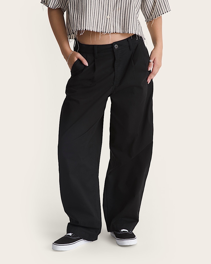 Pleated Pants