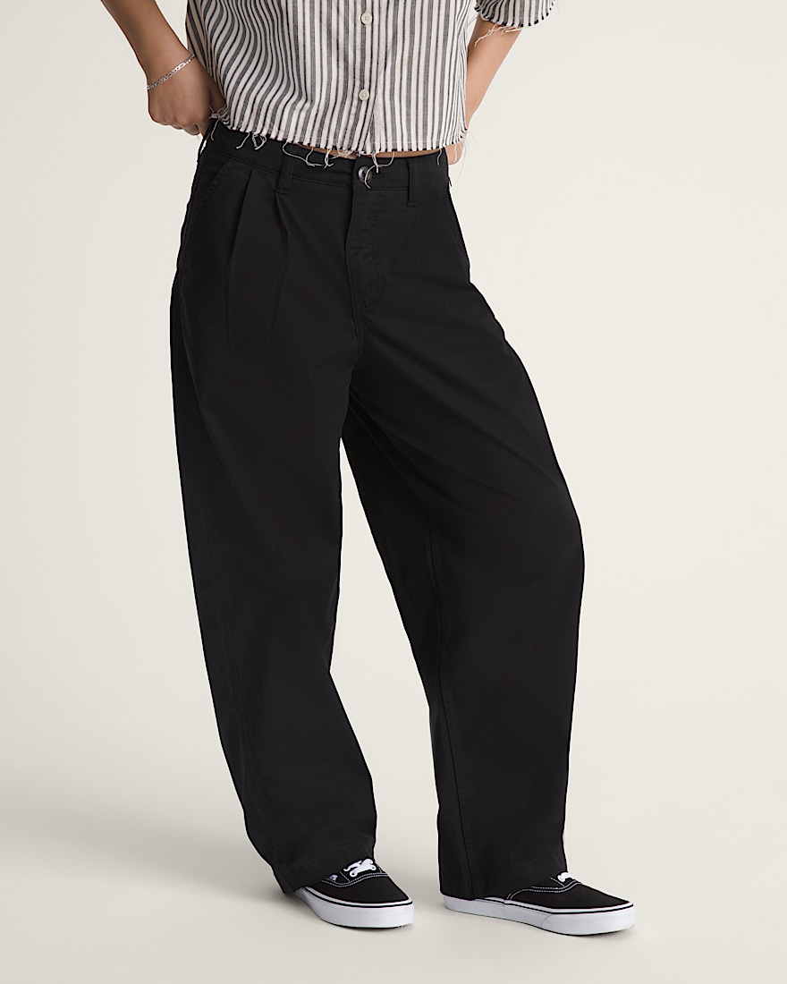 Pleated Pants