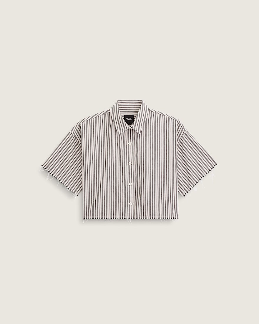 Crop Shirt VANS BlackWhite HERO