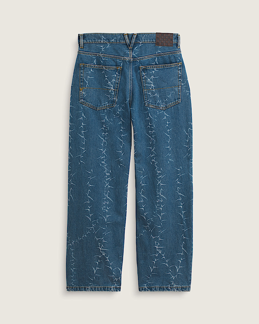 Check5 Baggy Denim Pants VANS Vintage Indigo Blue ALT1