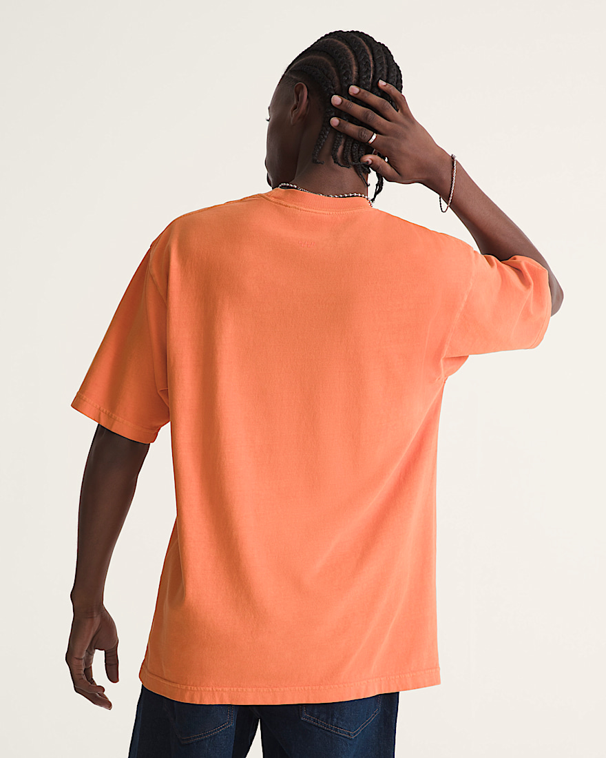 Premium Loose Fit TShirt VANS Sunset Orange ALT3