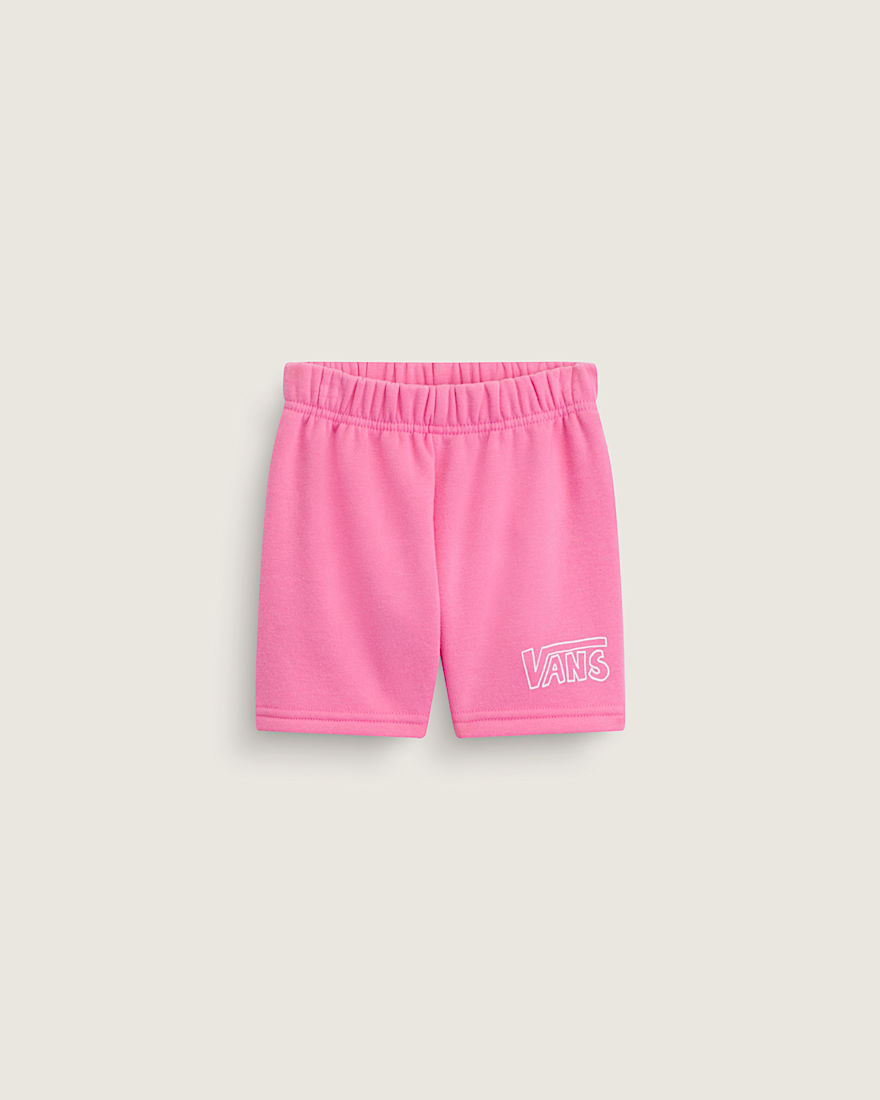 Little Kids Dream Big Fleece Shorts VANS Fizz Pink HERO