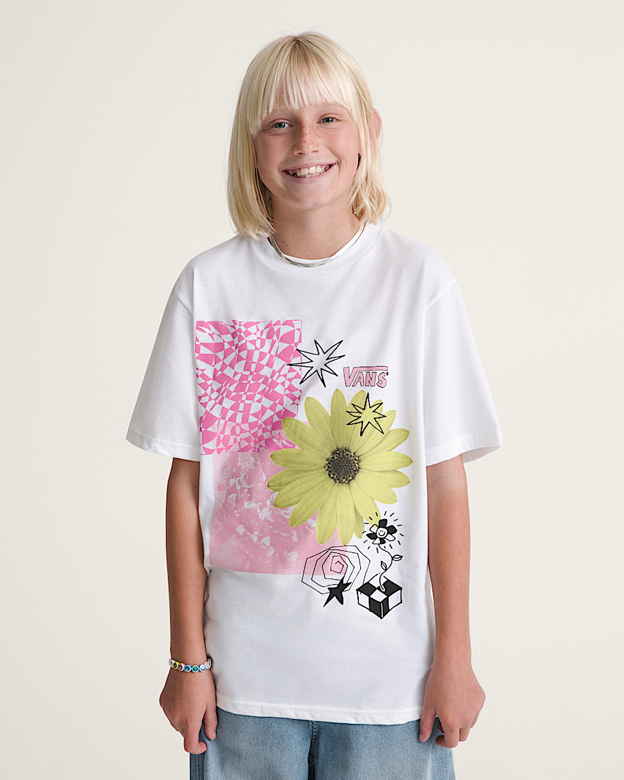 Kids Dream Big TShirt VANS White ALT2