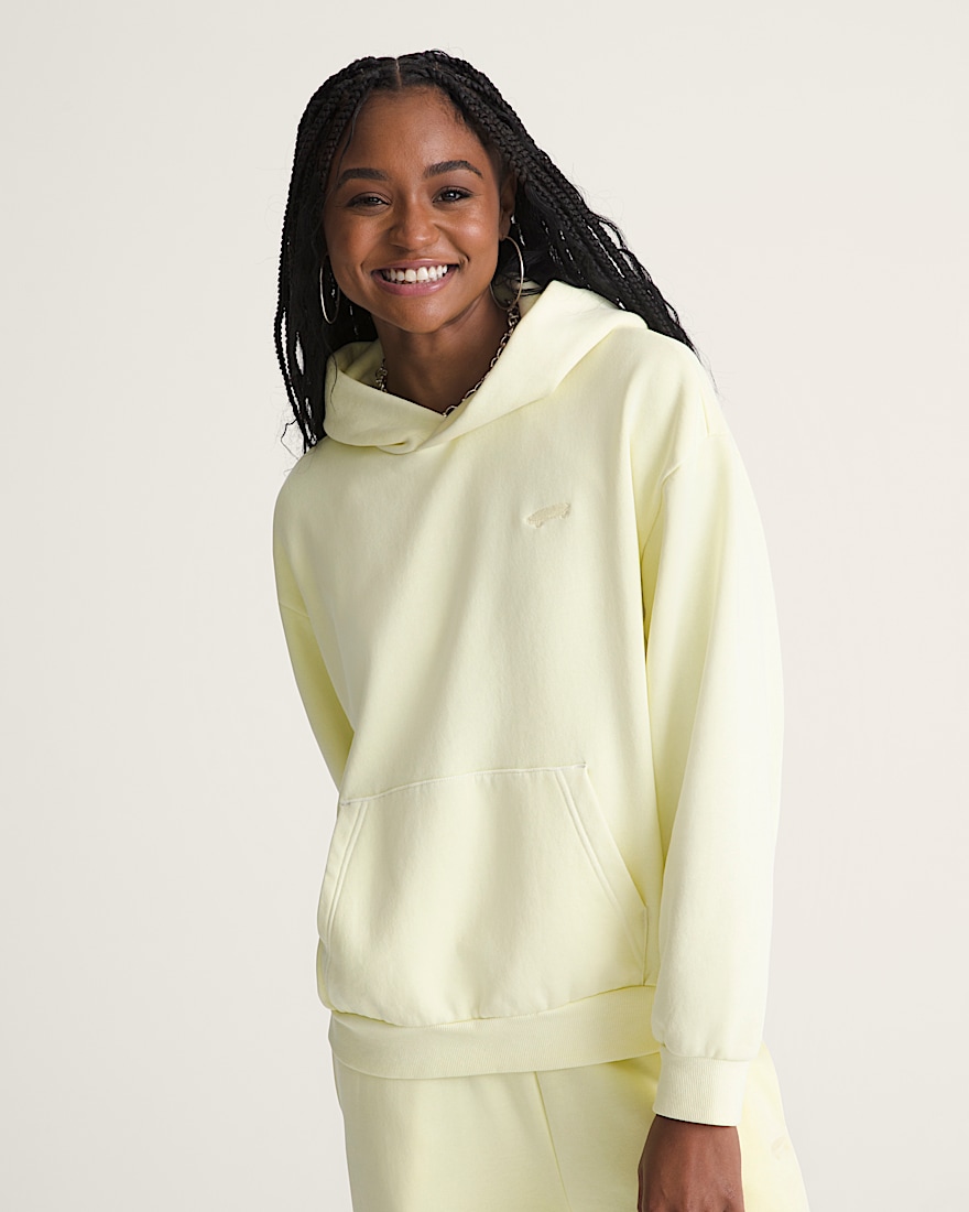 Salton Washed Pullover Sweatshirt VANS Dust Yellow ALT2