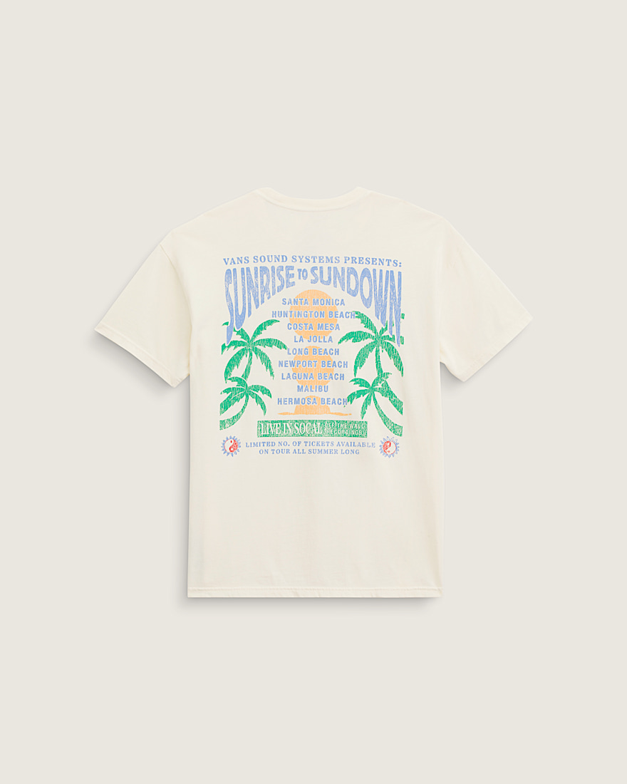 Sunrise to Sundown TShirt VANS Dust Yellow HERO