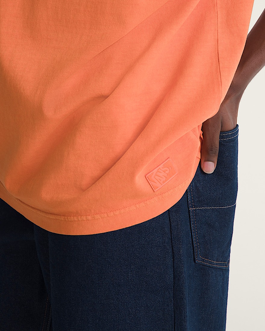 Premium Loose Fit TShirt VANS Sunset Orange ALT4