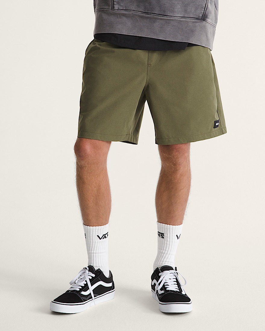Range Relaxed Sport Shorts VANS Mossy Olive Green ALT2