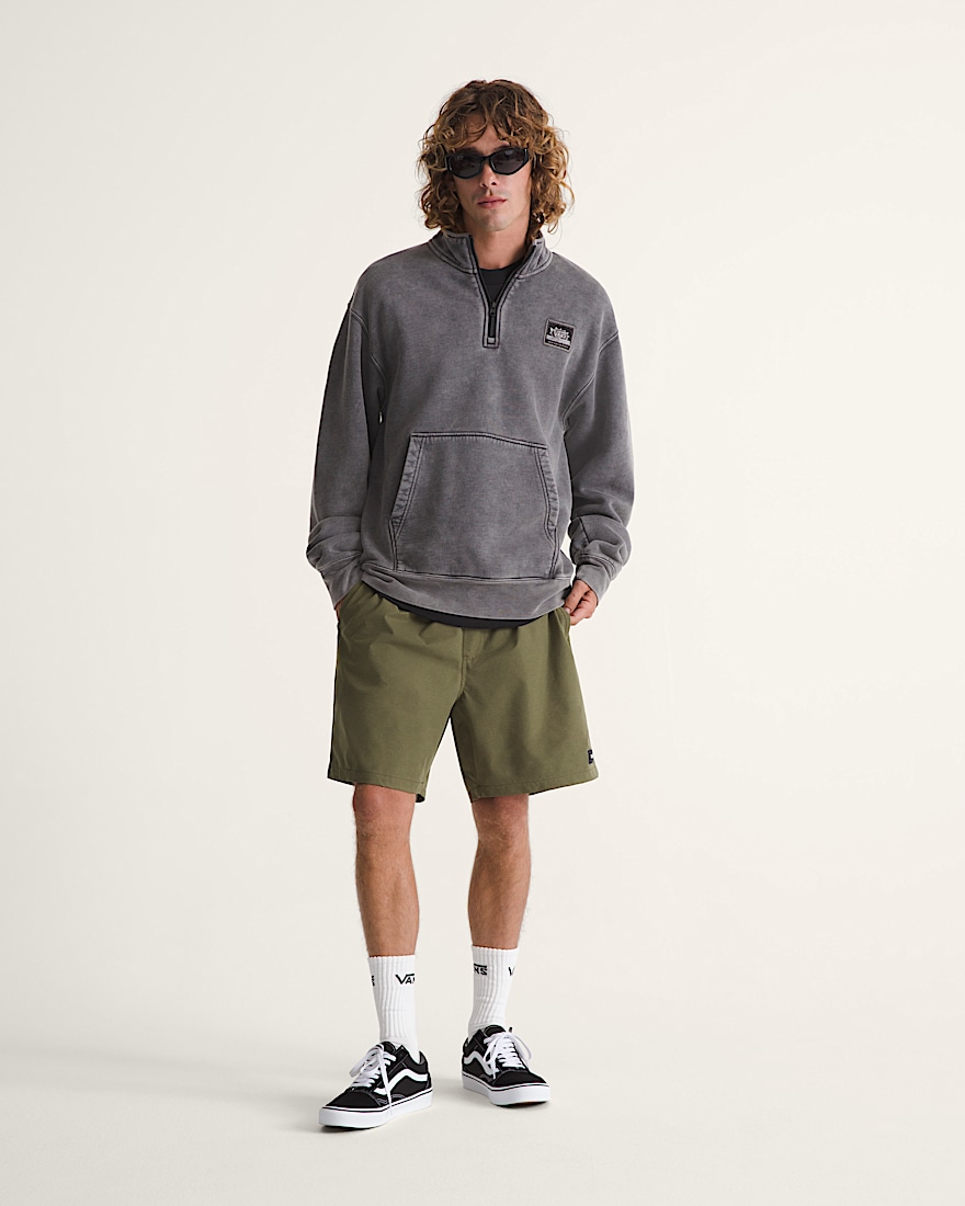 Range Relaxed Sport Shorts VANS Mossy Olive Green ALT3