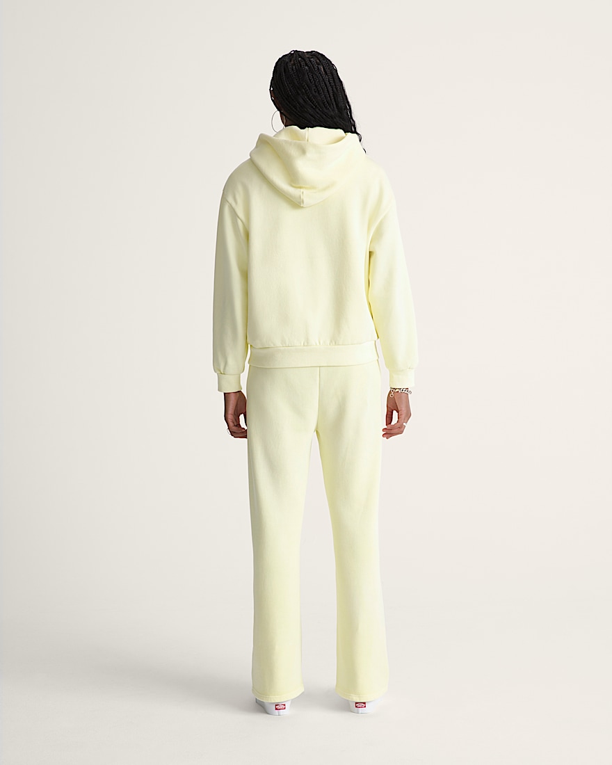 Salton Washed Straight Fleece Pant VANS YELLOW DUST ALT4