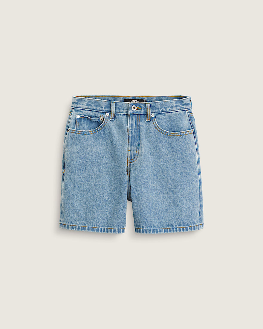Check5 Mid Rise Shorts VANS Stonewash Blue HERO