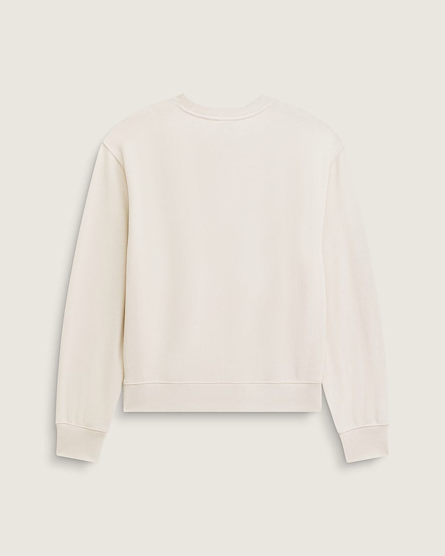 Stretch Logo Crew Sweatshirt VANS Oatmeal Beige ALT1