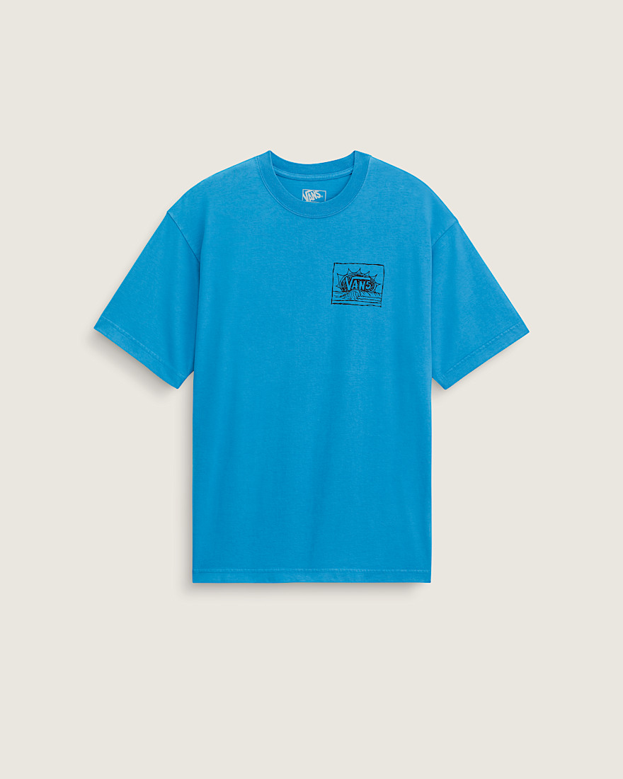 Bright Day TShirt VANS Bright Azure Blue ALT1