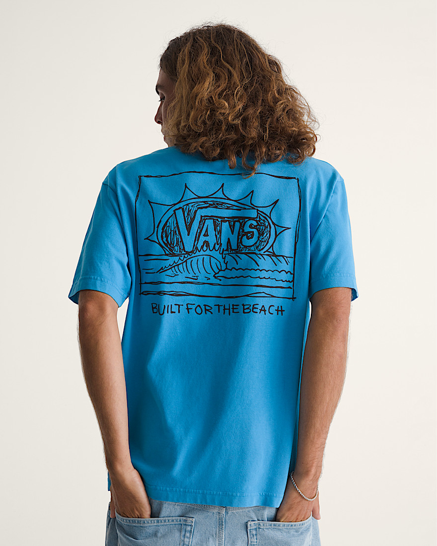 Bright Day TShirt VANS Bright Azure Blue ALT3