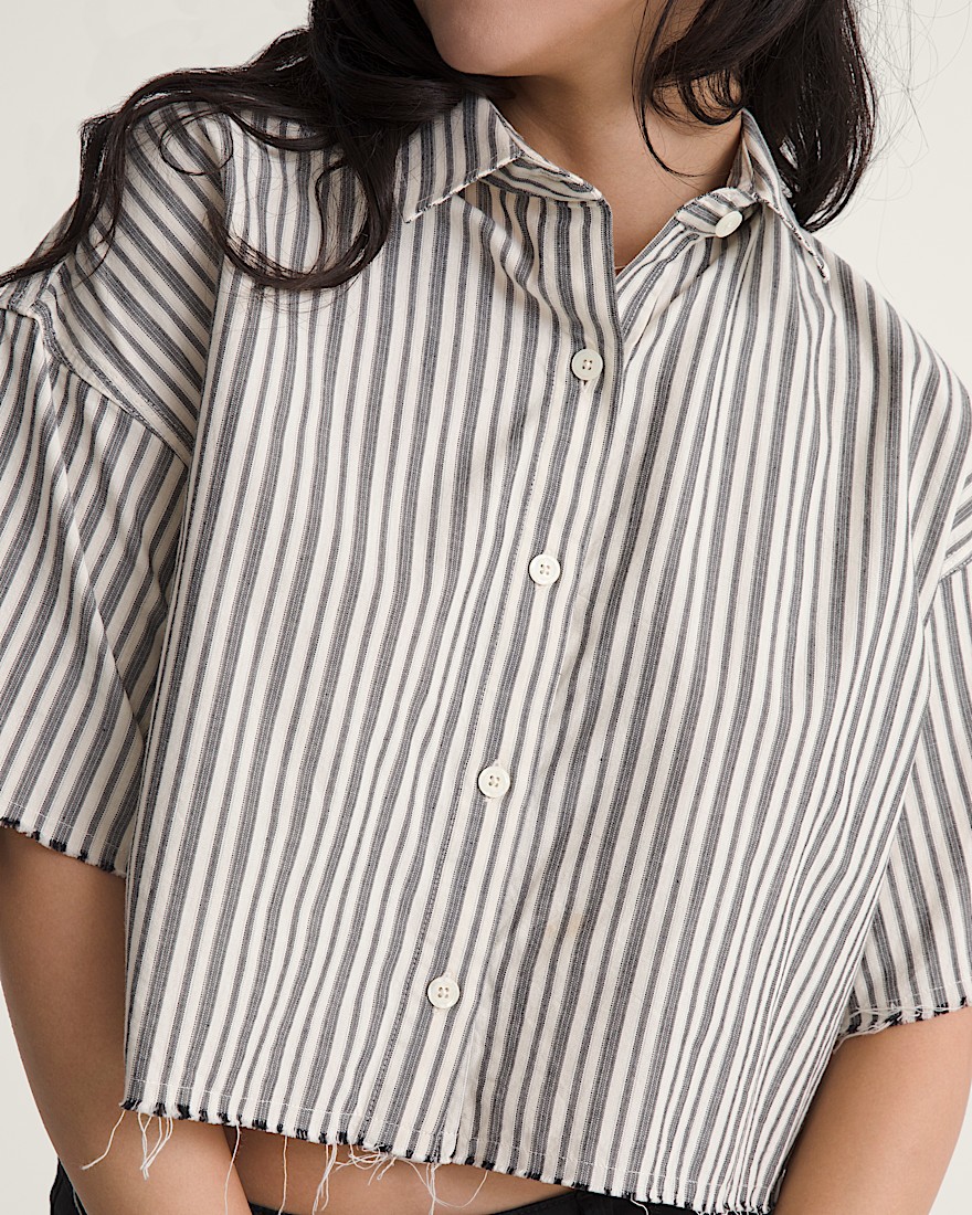 Crop Shirt VANS BlackWhite ALT4