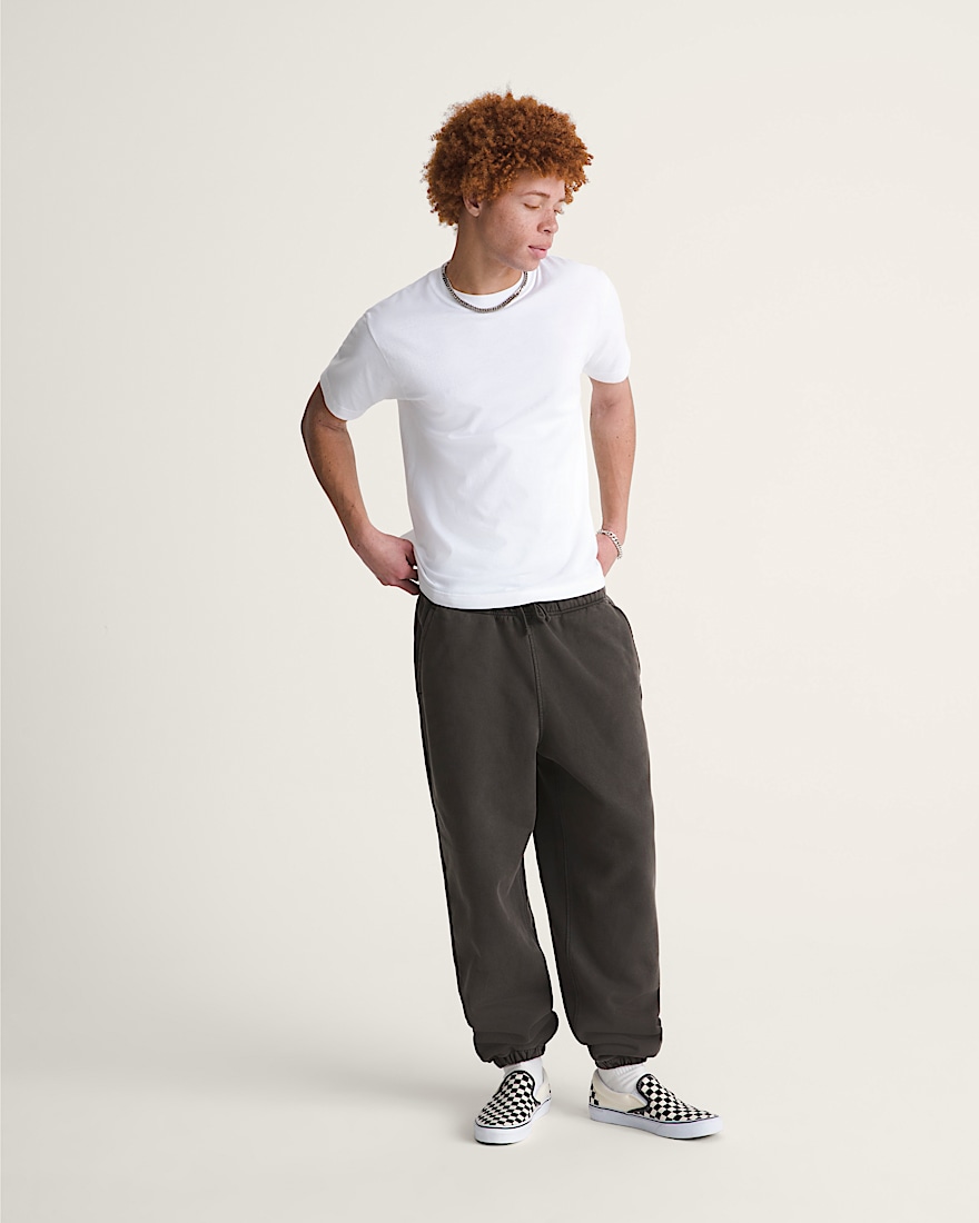 Premium Fleece Sweat Pants VANS Faded Black ALT3