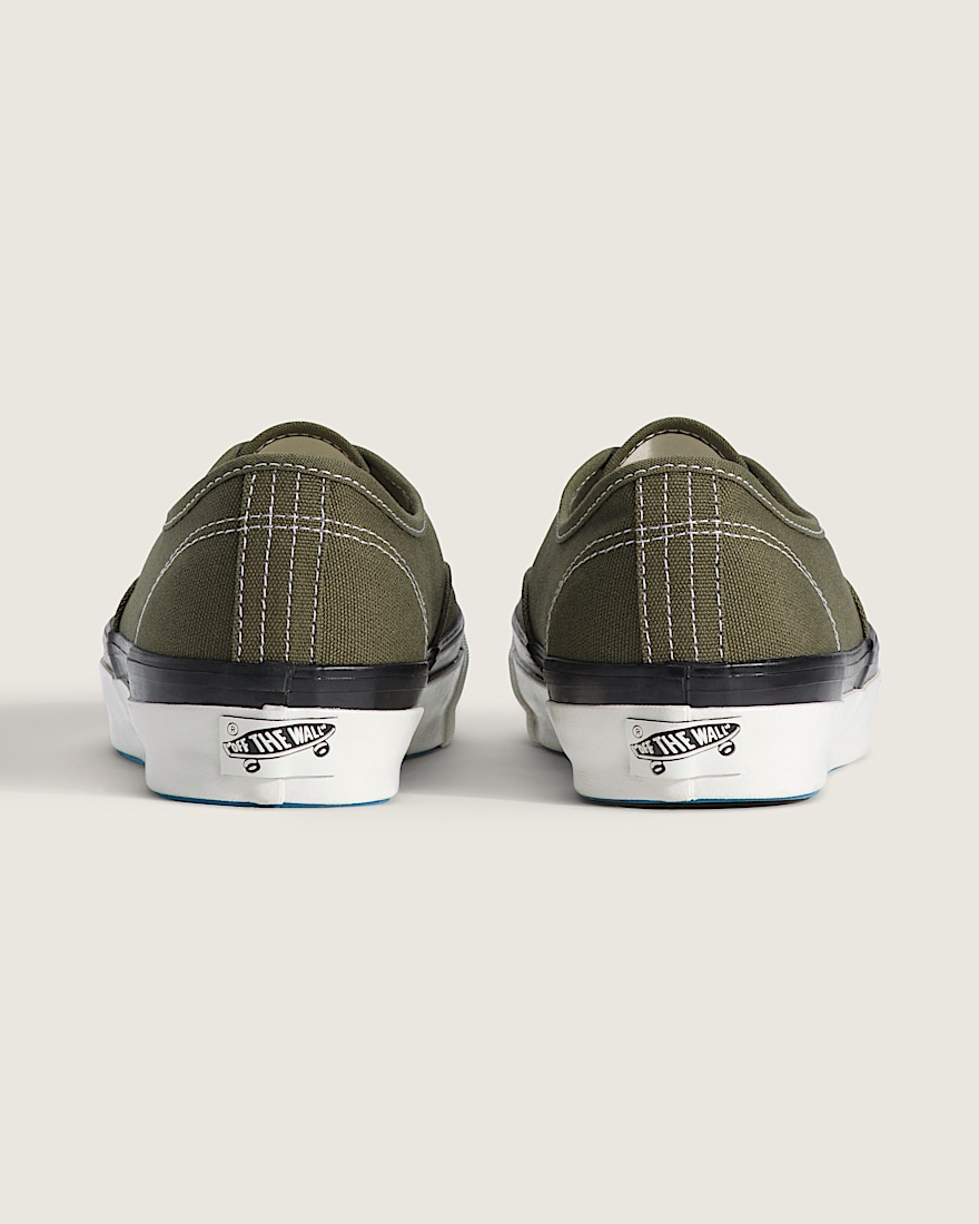 Premium Authentic Deck Shoe VANS Olive Green ALT3