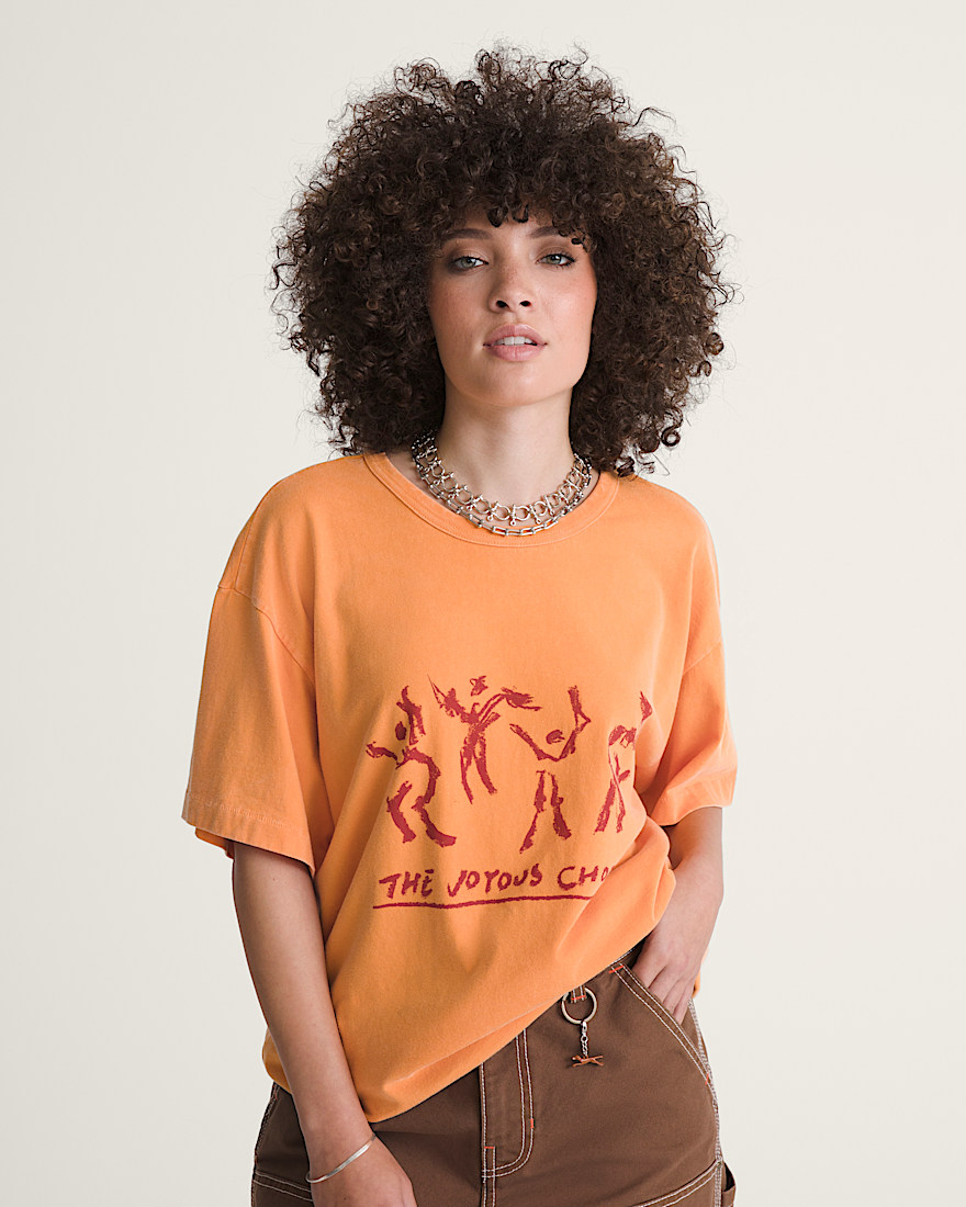 OTW by Vans X Julian Klincewicz Washed Tee Shirt VANS Pepper Orange ALT4