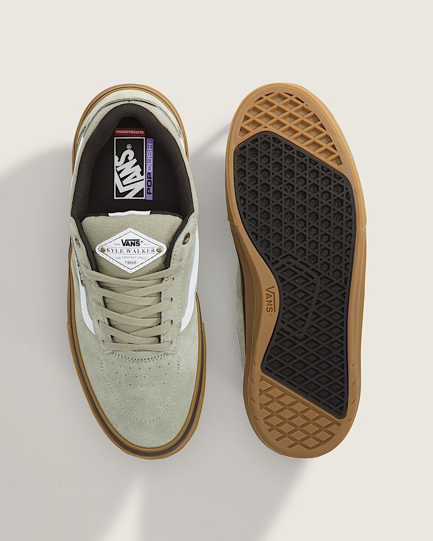 Skate Kyle Walker Wafflecup Shoe VANS Gum Light Green ALT2