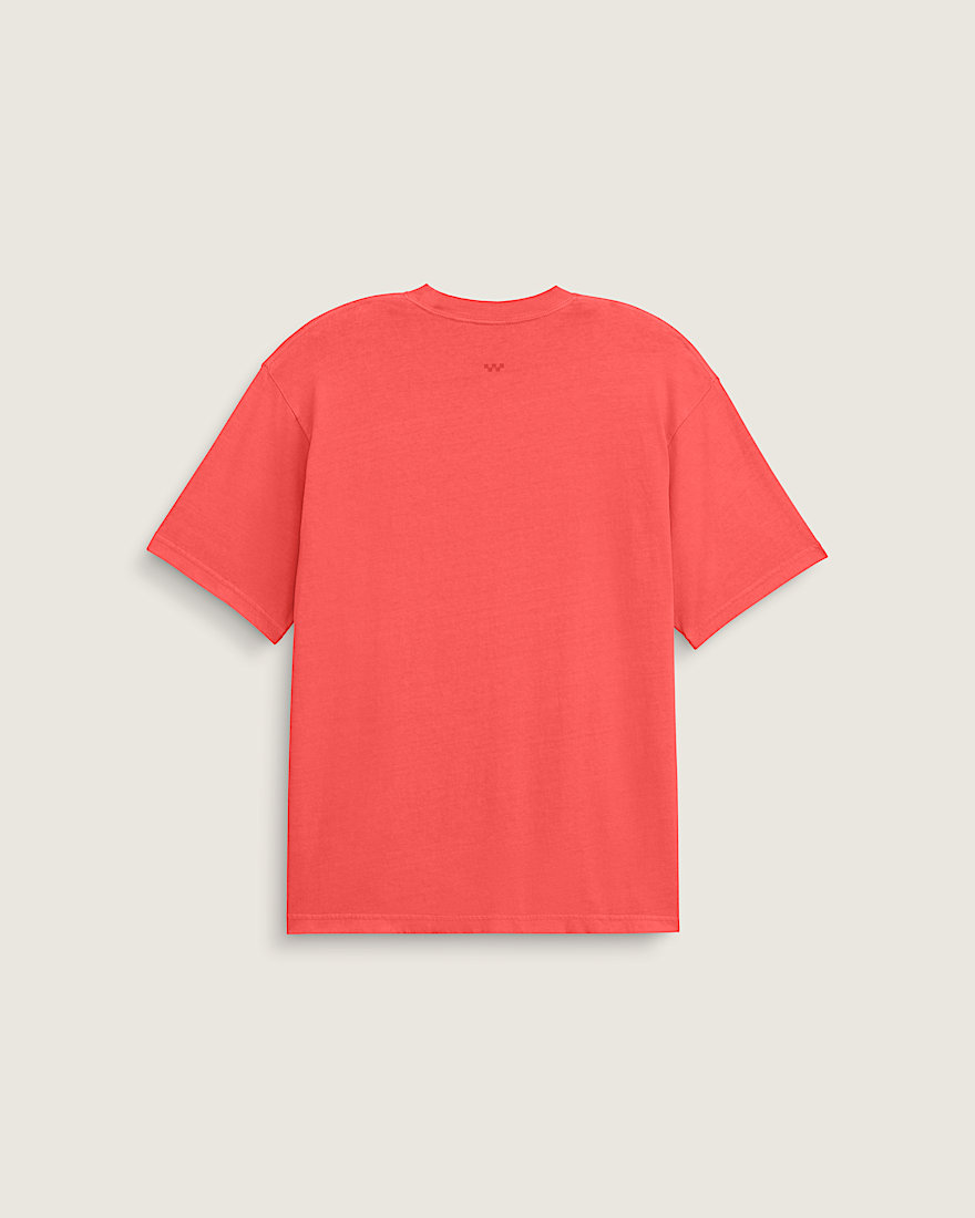 Premium Loose Fit TShirt VANS Crimson Haze Red ALT1