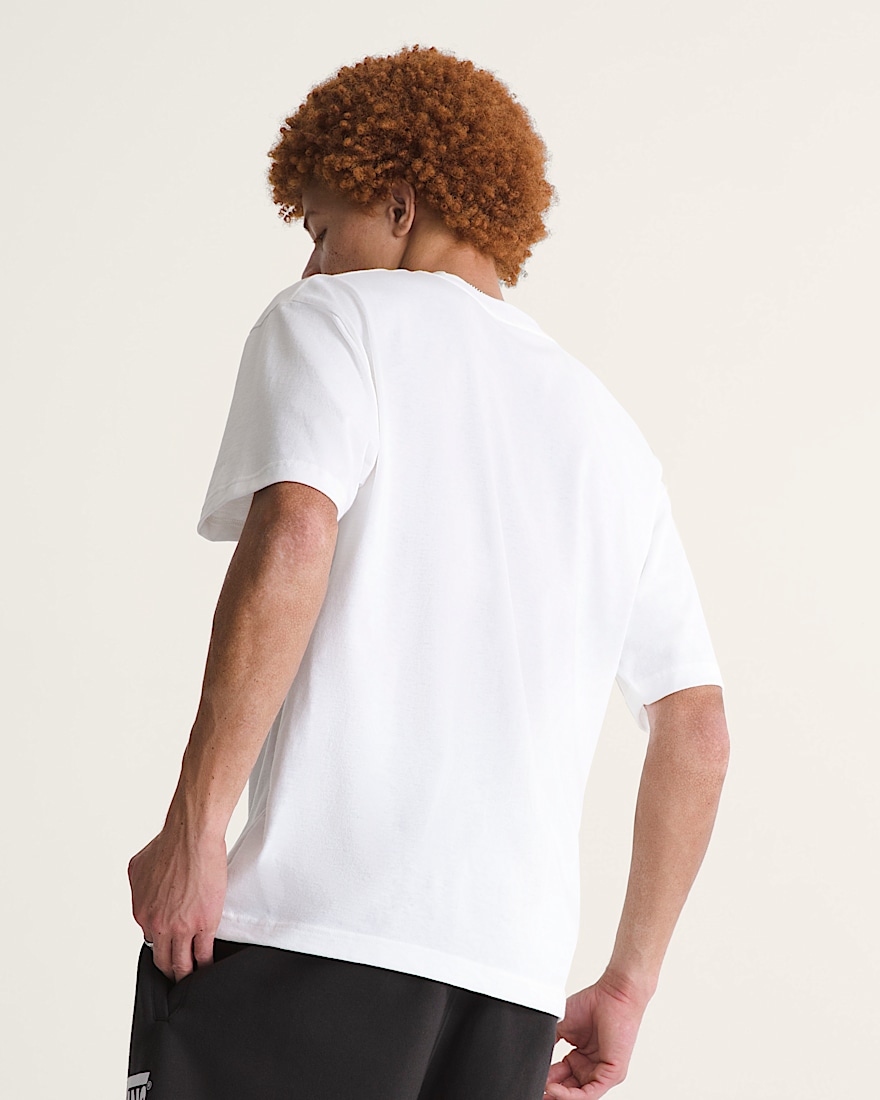 Wave Check TShirt VANS White ALT3
