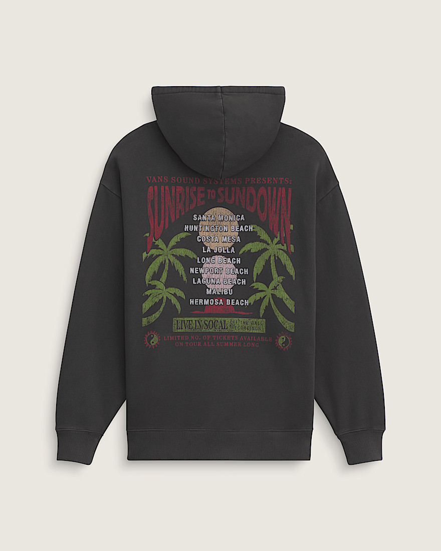 Summer Sets Pullover Hoodie VANS Faded Black HERO