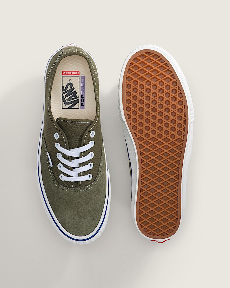 Skate Authentic Shoe VANS Mossy Olive Green ALT2
