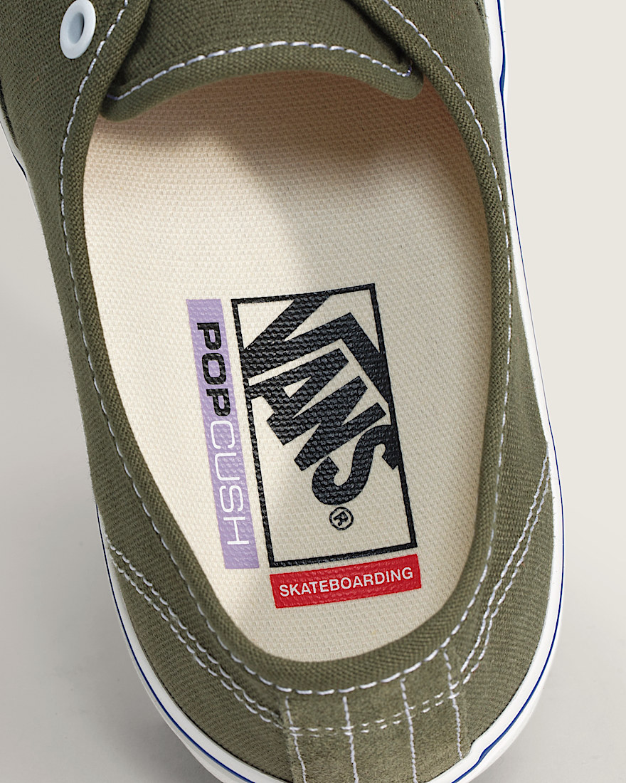 Skate Authentic Shoe VANS Mossy Olive Green ALT4