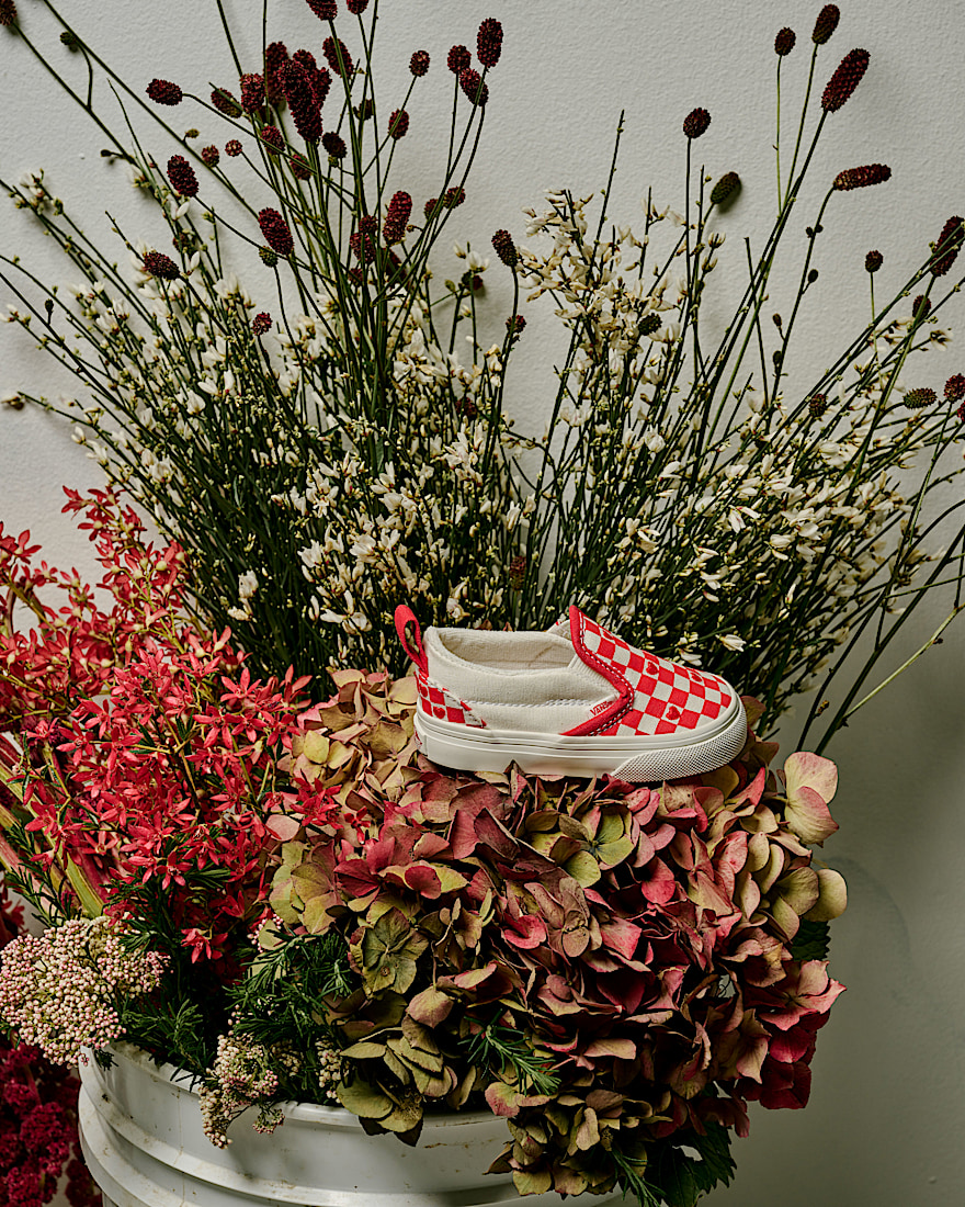 Toddler Classic Slip-On V Checkerboard Shoe