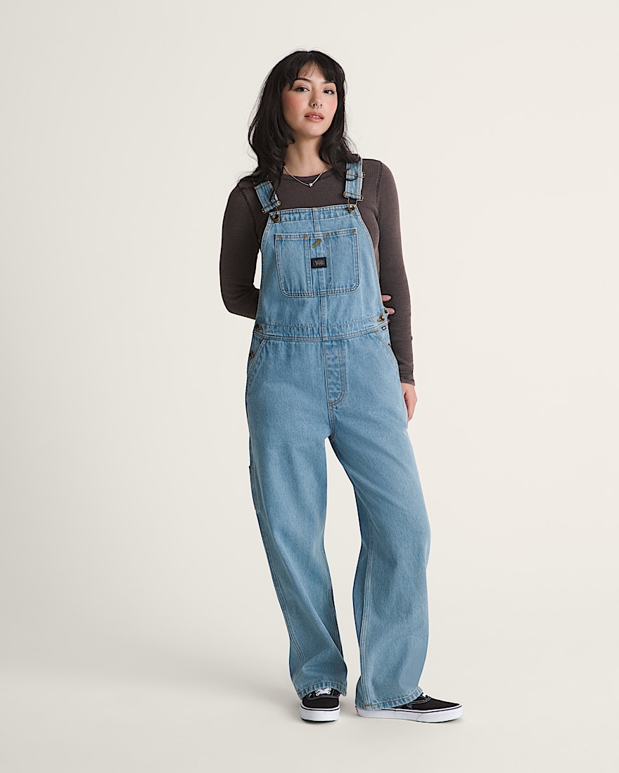 Chore Denim Overall VANS Stonewash Blue ALT3