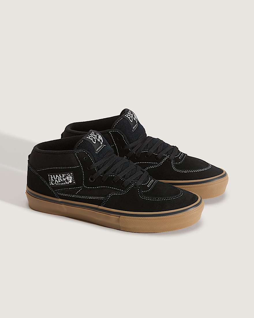 Skate Half Cab Shoe VANS Gum Black  White ALT1