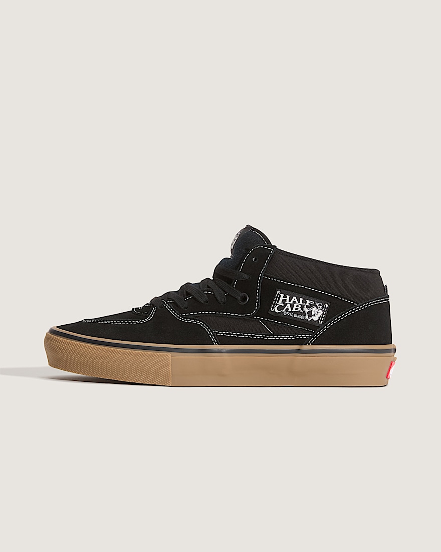 Skate Half Cab Shoe VANS Gum Black  White HERO