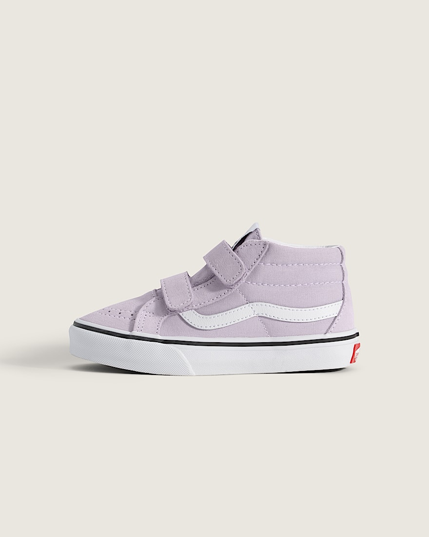 Little Kids SK8Mid V Shoe VANS Lilac Mist Purple HERO