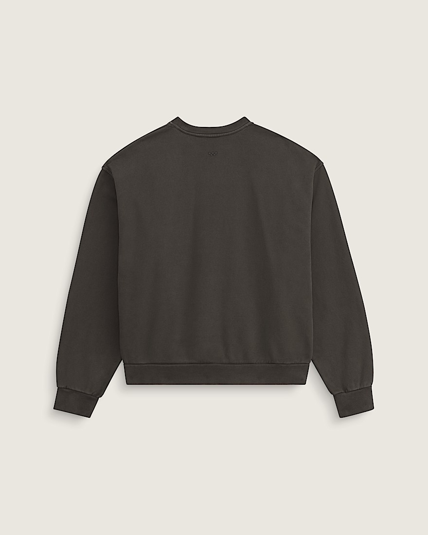 Premium Crewneck Sweatshirts VANS Faded Black ALT1