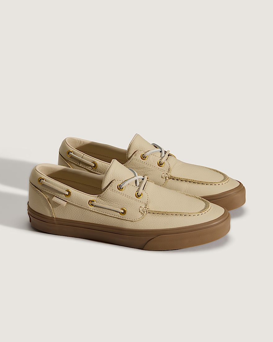 2Eyelet Boat Shoe VANS Tan Brown ALT1