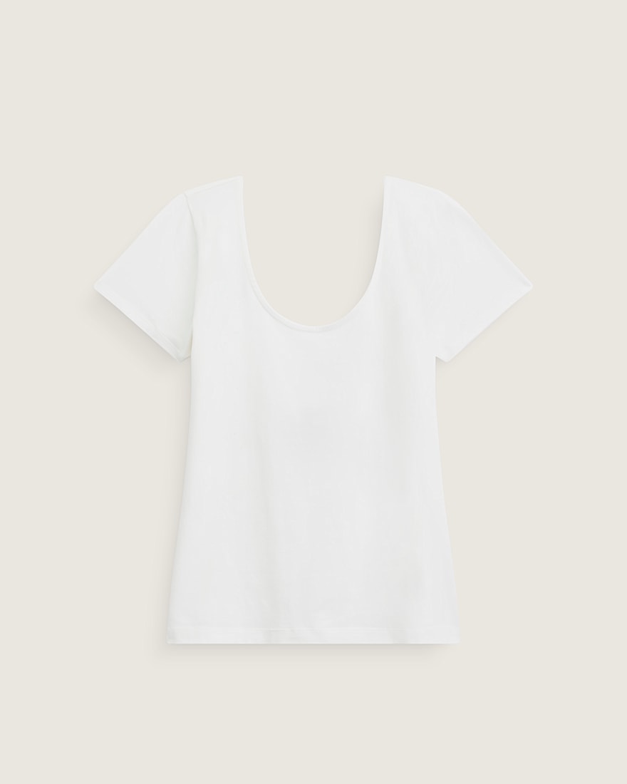 Double Scoop TShirt VANS True White HERO