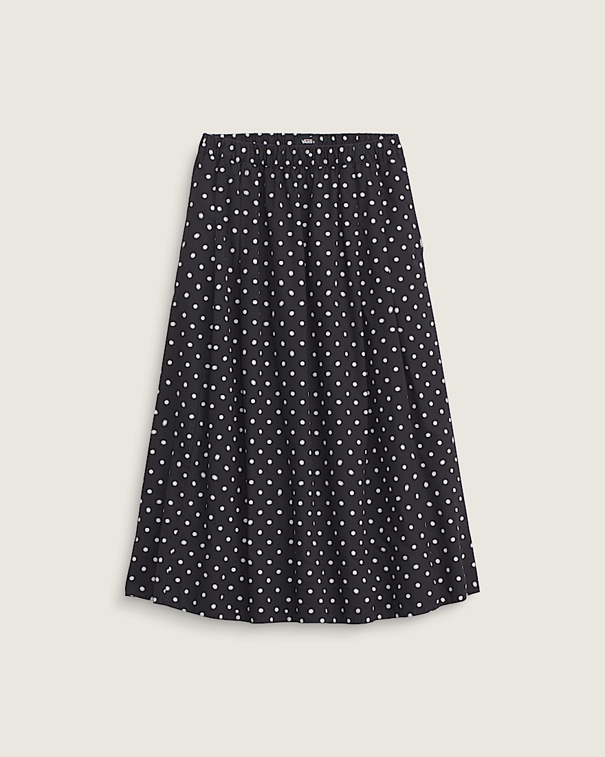 Francesca Skirt VANS Black  Marshmallow White HERO