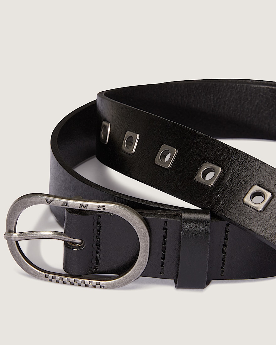 Determined Leather Belt VANS Black ALT1