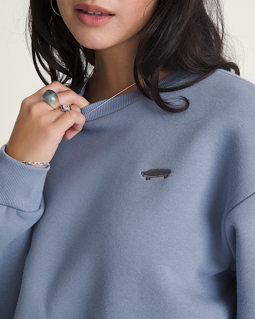 Salton Crew Sweatshirt VANS Glacial Slate Blue ALT5