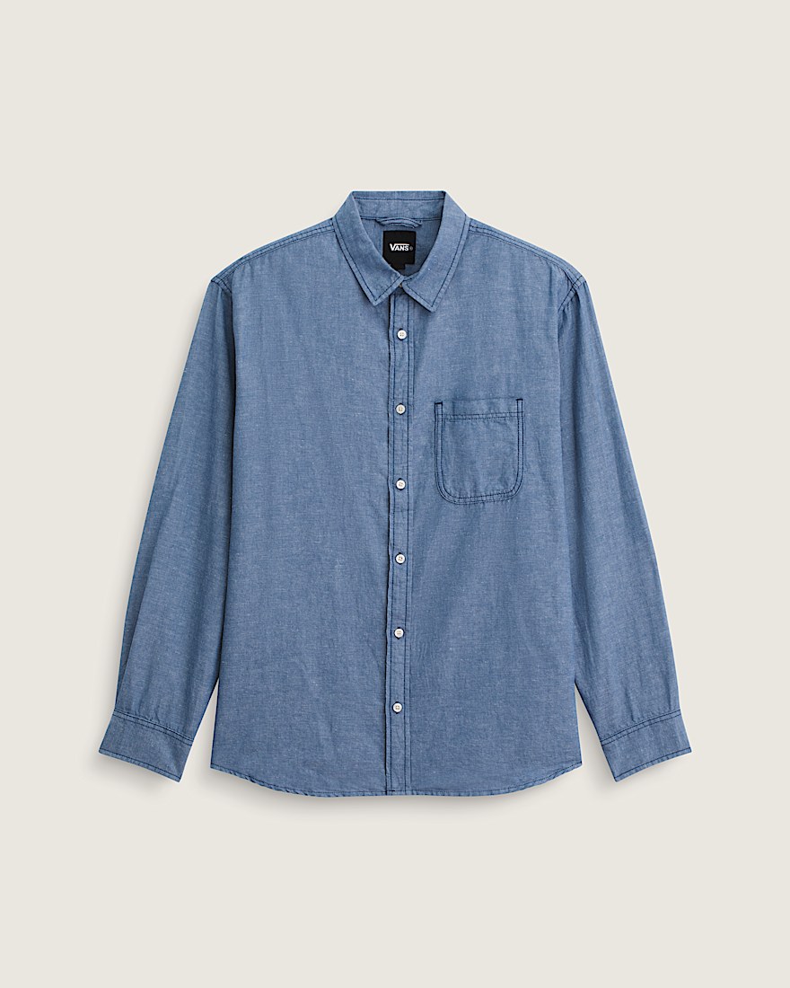 Lawson Solid Oxford Long Sheeve Shirt - 1