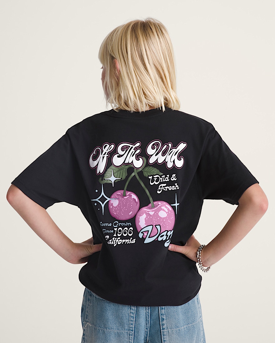 Kids Cherry Shack TShirt VANS Black ALT3