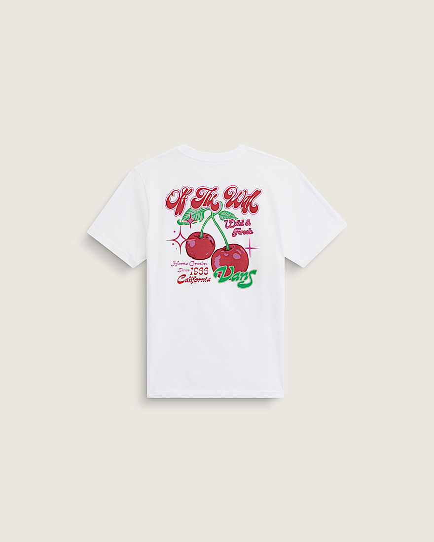 Kids Cherry Shack TShirt VANS White HERO