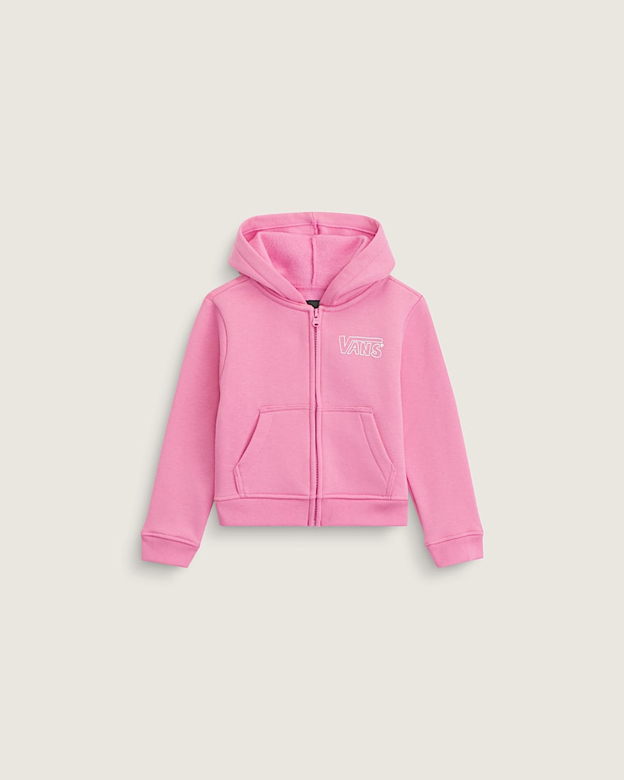 Little Kids Dream Big Zip Hoodie VANS Fizz Pink ALT1