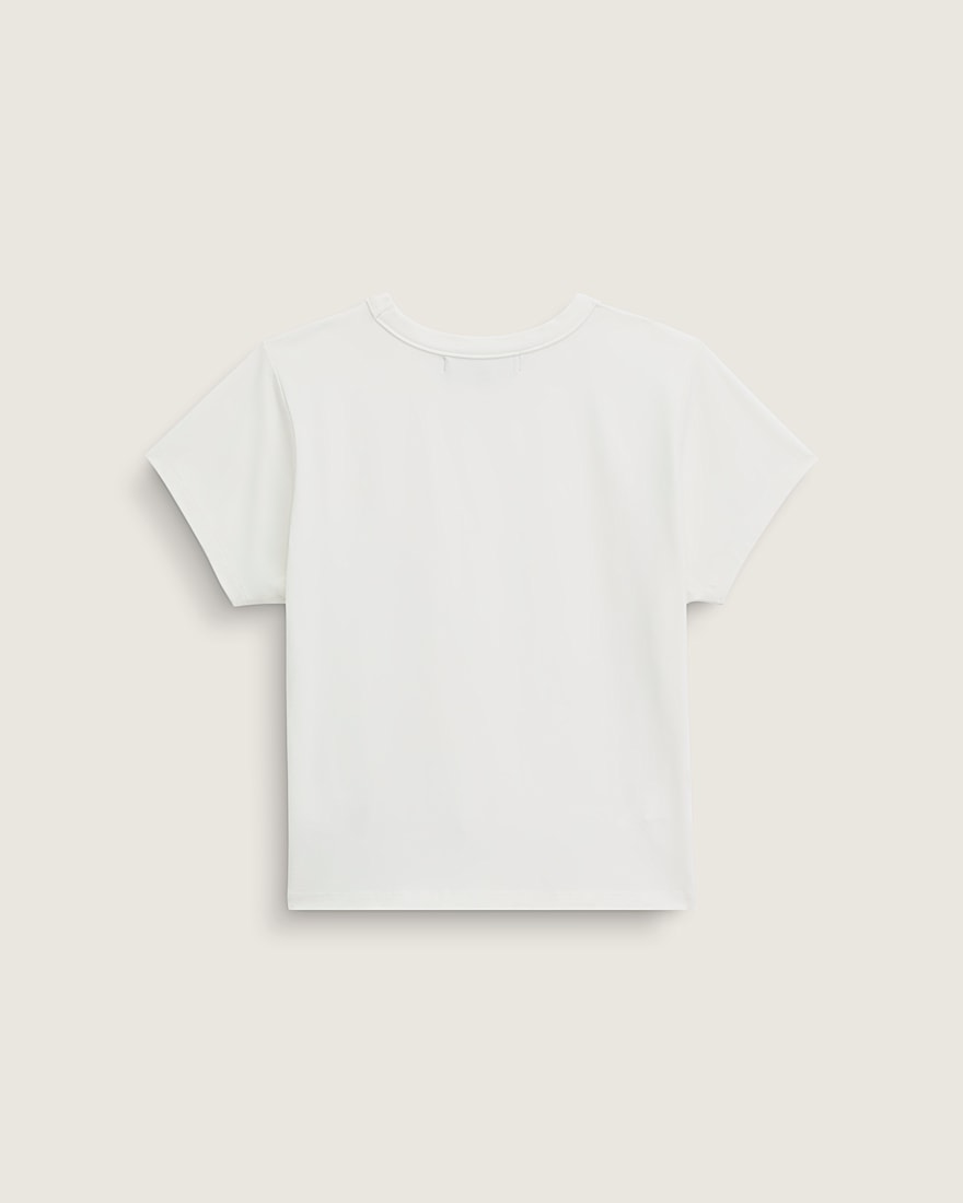 Jersey Knit Shirt VANS Marshmallow White ALT1