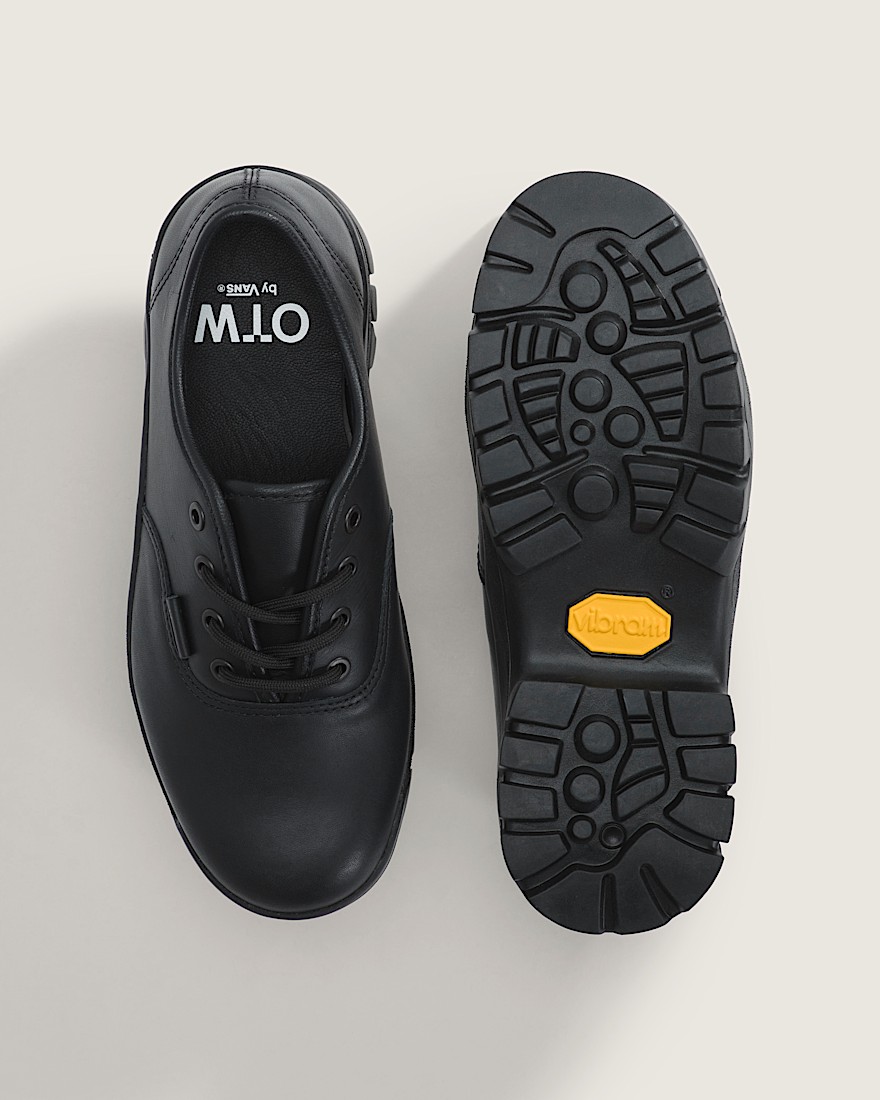 OTW Authentic Oxford VANS Horween Black ALT2