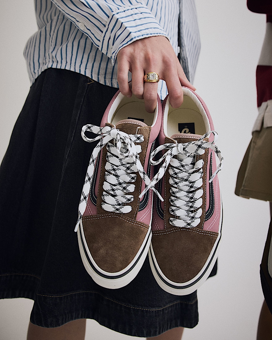 Premium Old Skool Shoe VANS Brown  Pink ALT5
