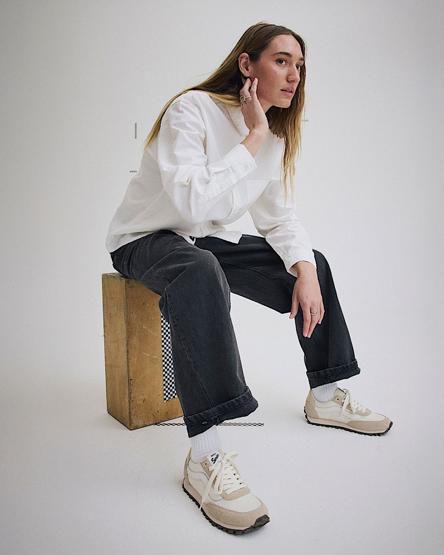 Premium Style 152 Shoe VANS Marshmallow White ALT5